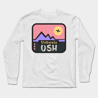 Ushuaia airport code Long Sleeve T-Shirt